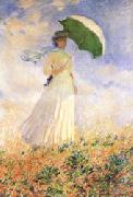 Study of Figure Outdoors, Claude Monet